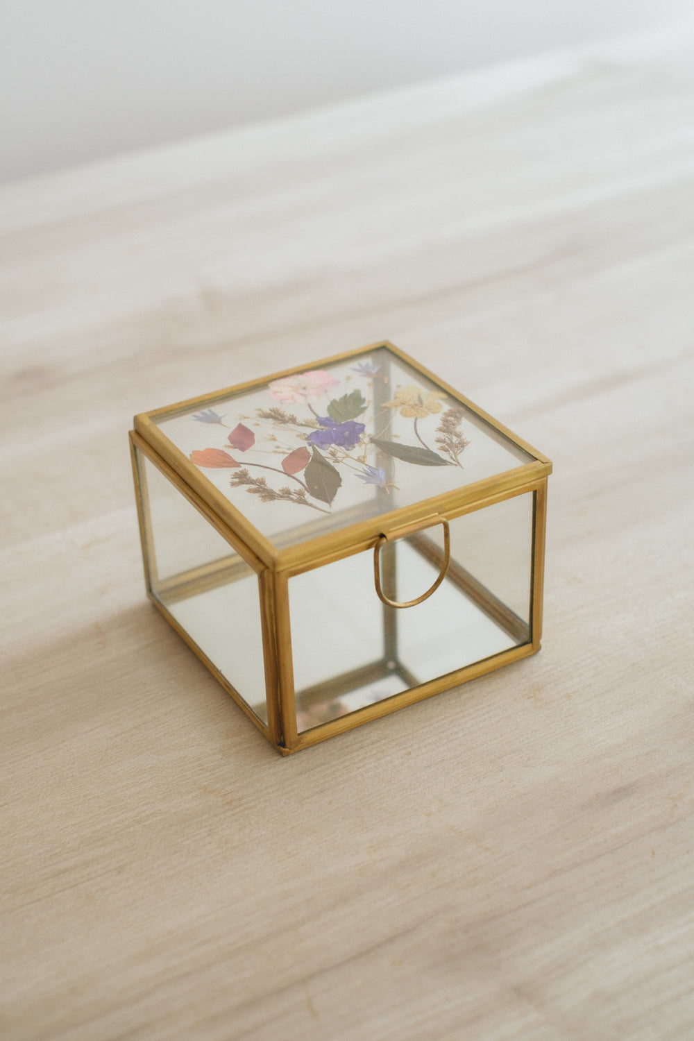 New◆Accessory case/アクセサリーケース/フラワーガーデン