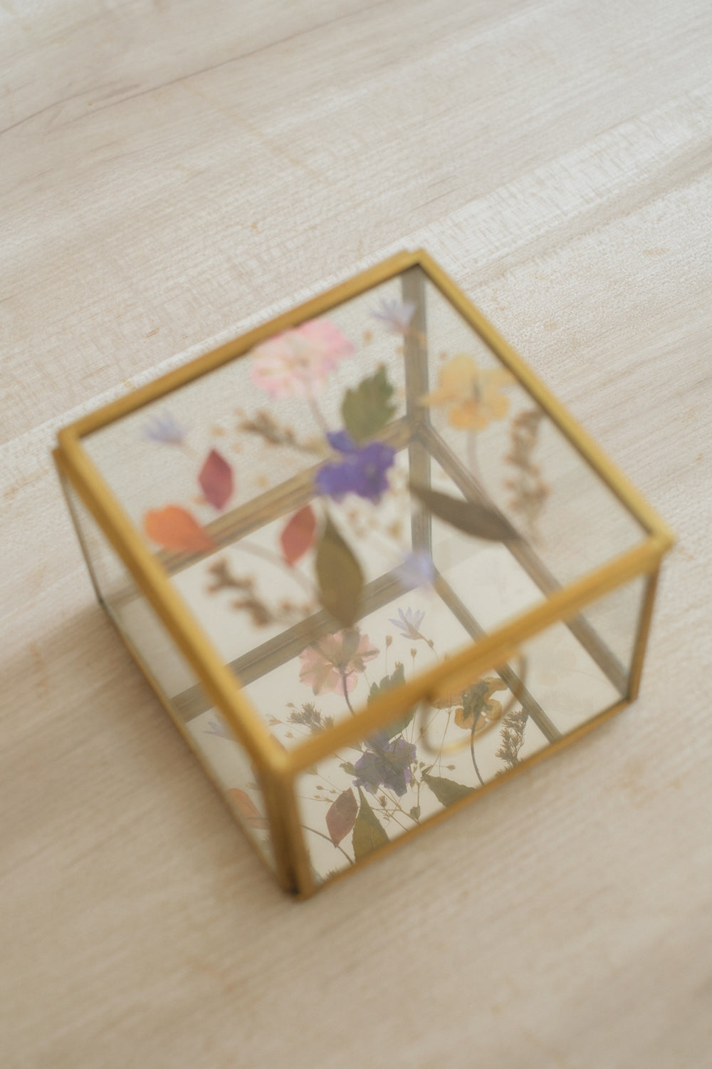 New◆Accessory case/アクセサリーケース/フラワーガーデン
