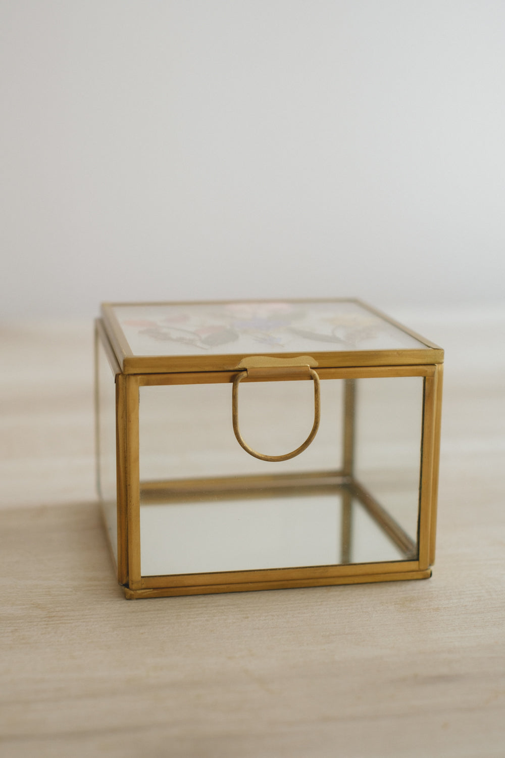 New◆Accessory case/アクセサリーケース/フラワーガーデン