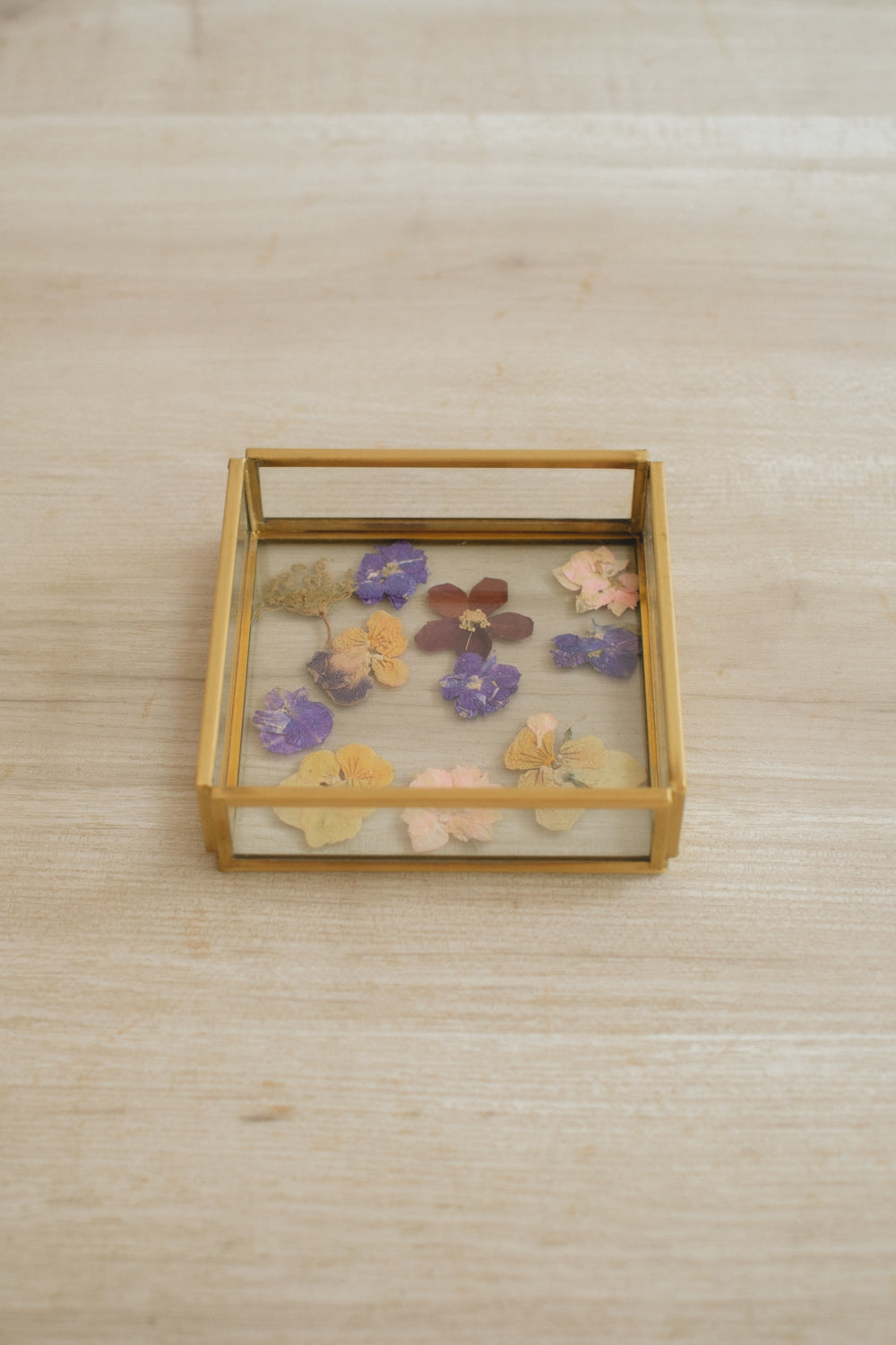 New◆Accessory case/アクセサリーケース/フラワーガーデン