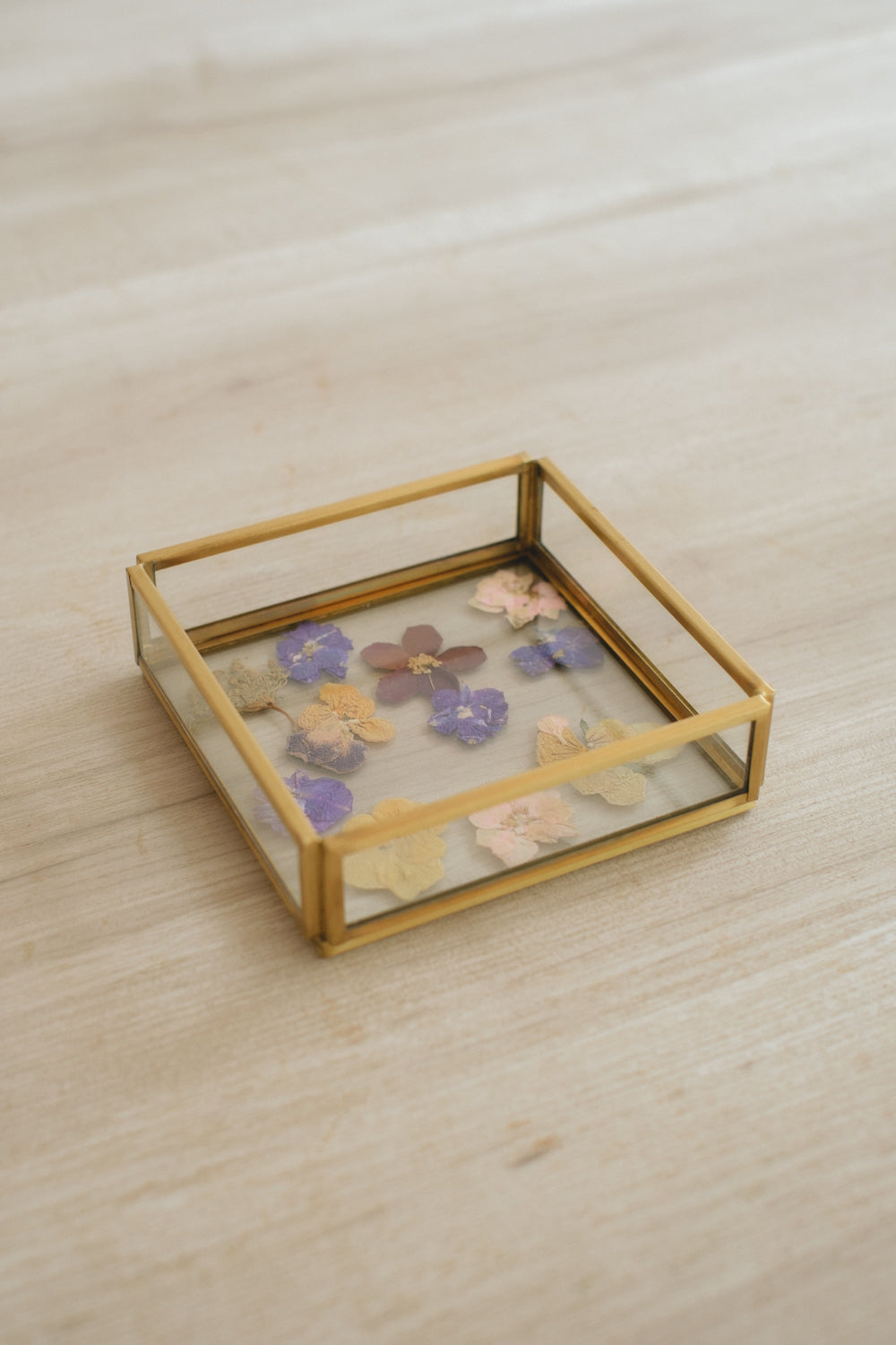 New◆Accessory case/アクセサリーケース/フラワーガーデン