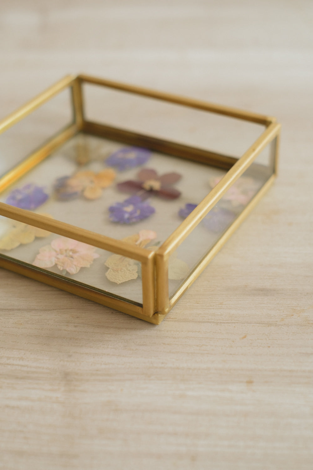 New◆Accessory case/アクセサリーケース/フラワーガーデン