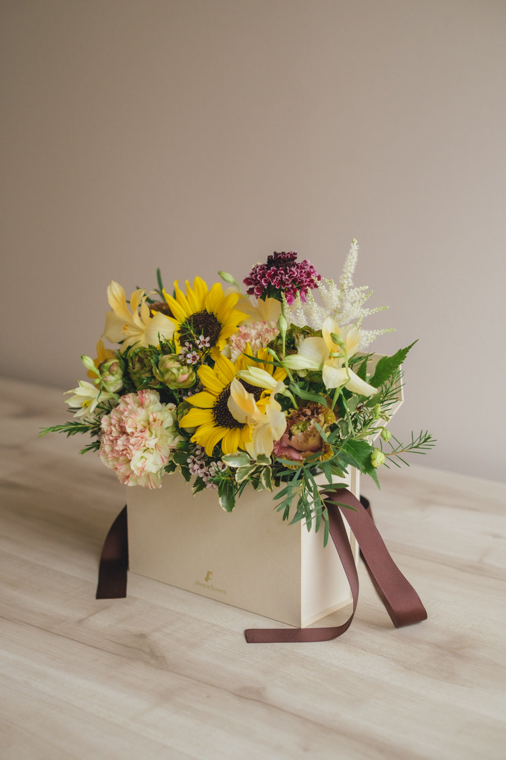 ◆5/21-8/31お届け限定◆Flower BAG No.1/フラワーバッグアレンジ イエローチャージ/生花