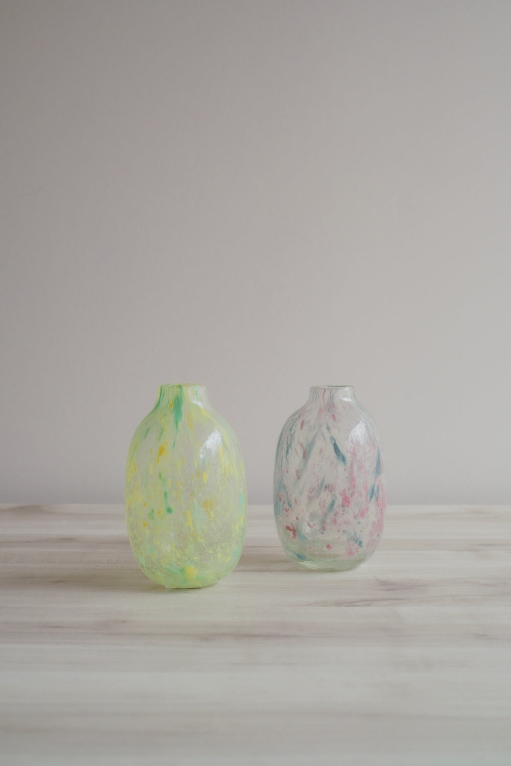 NEW◆Flower Vase/花器・フラワーベース/バブルペイント