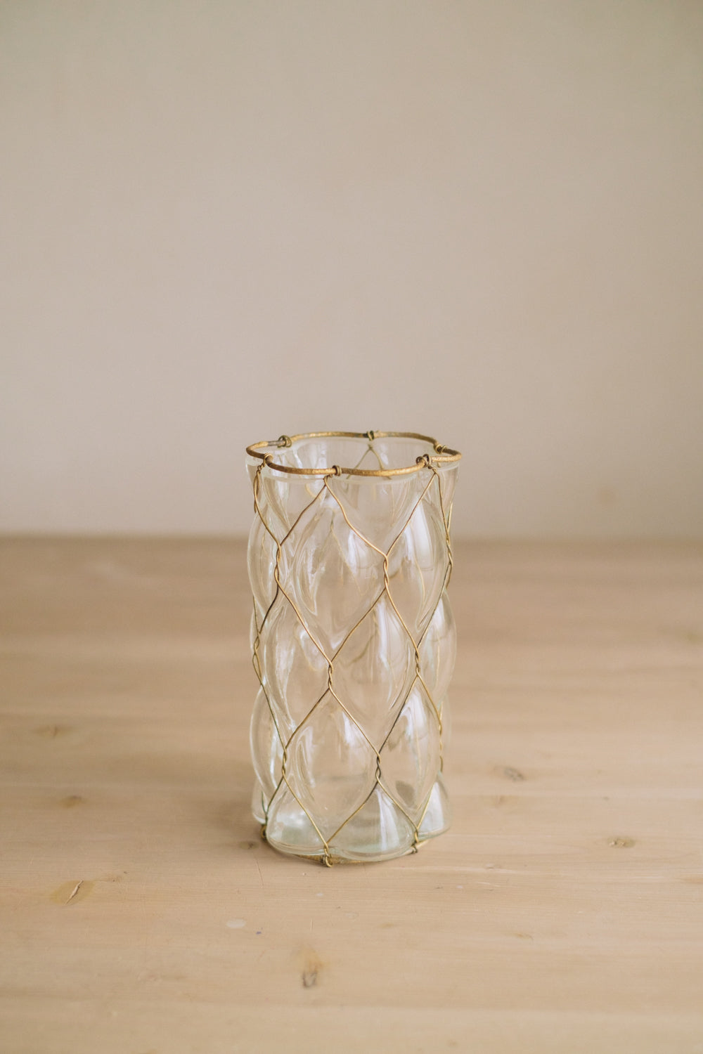 Flower Vase/花器・フラワーベース ネットコートグラス