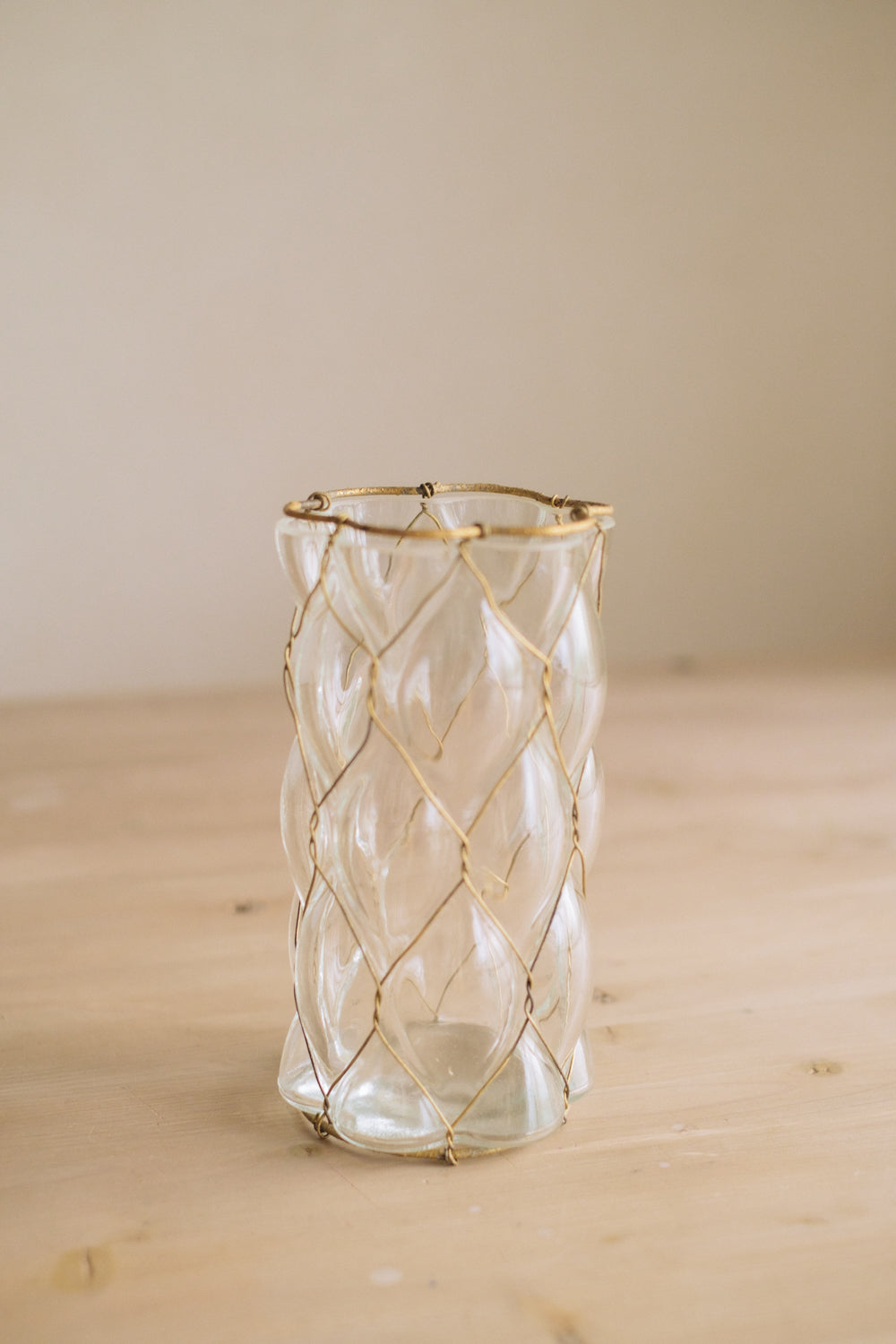 Flower Vase/花器・フラワーベース ネットコートグラス