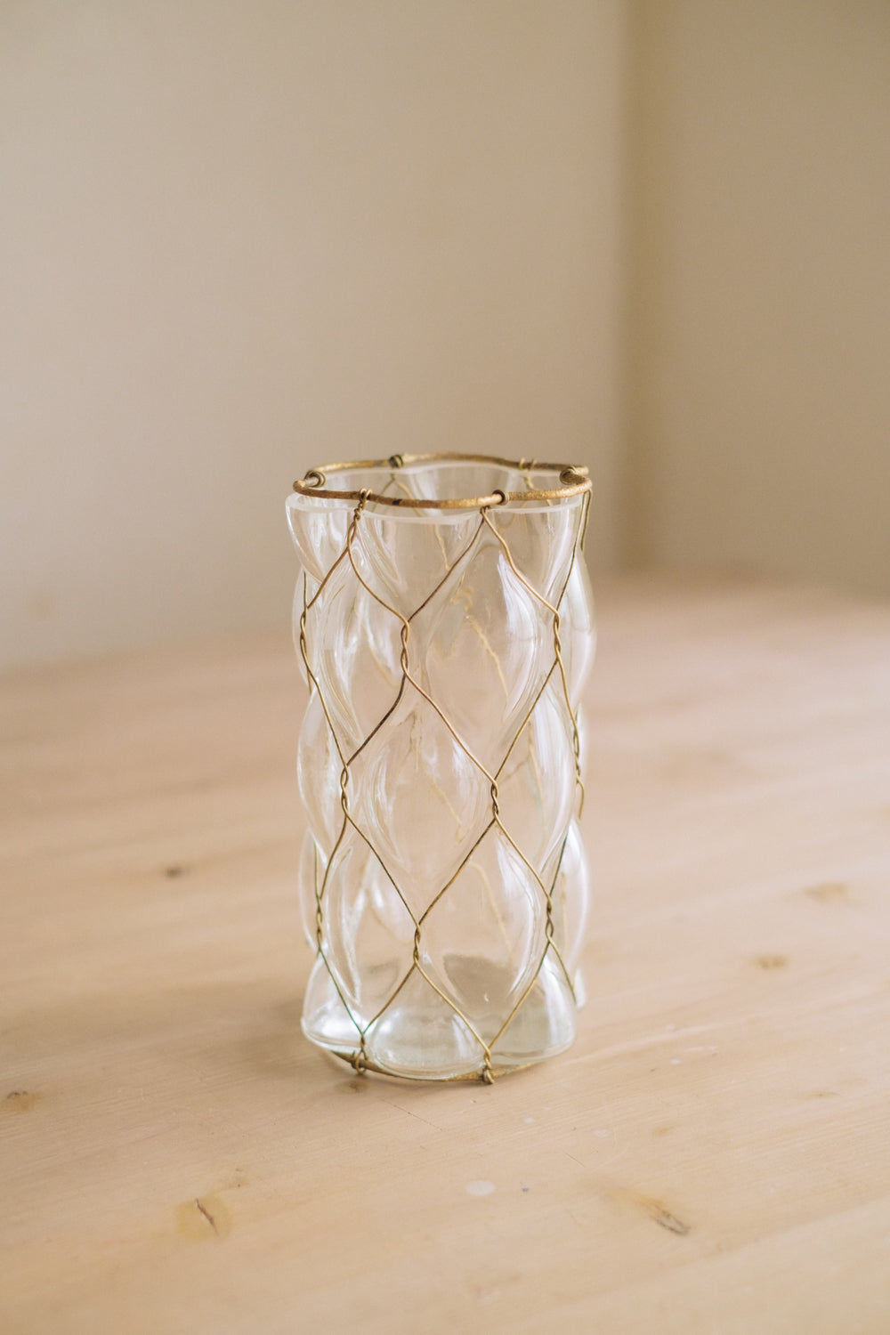 Flower Vase/花器・フラワーベース ネットコートグラス