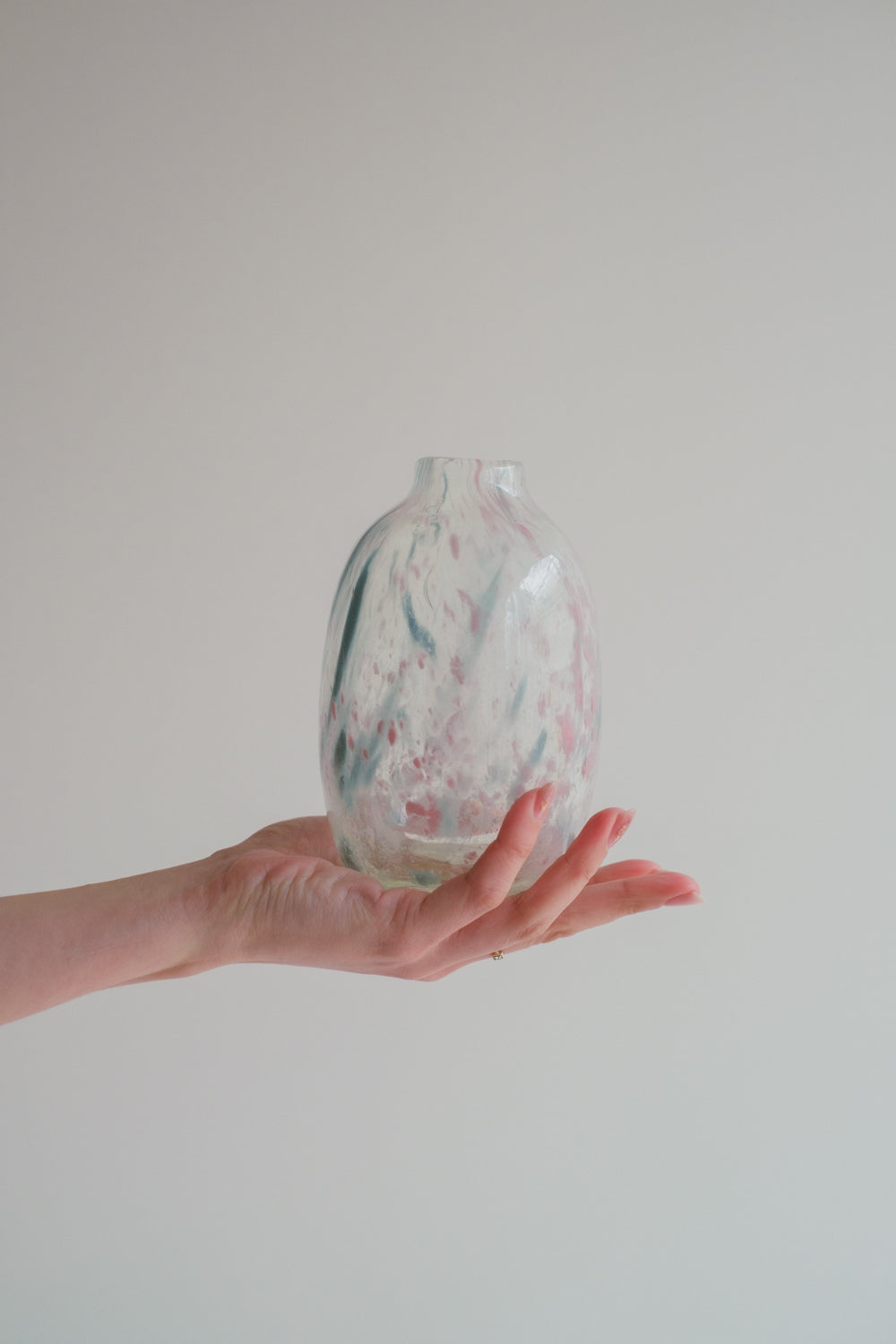 NEW◆Flower Vase/花器・フラワーベース/バブルペイント
