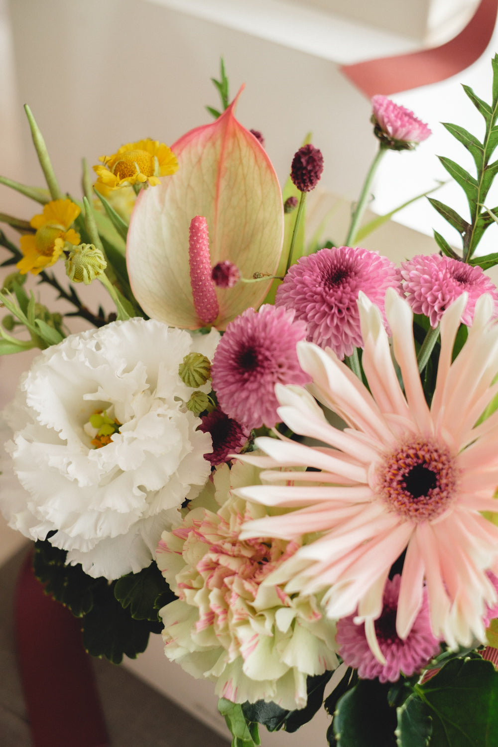 ◆8/19-9/30お届け限定◆Flower BAG No.1/フラワーバッグアレンジ サンリットブルーム/生花