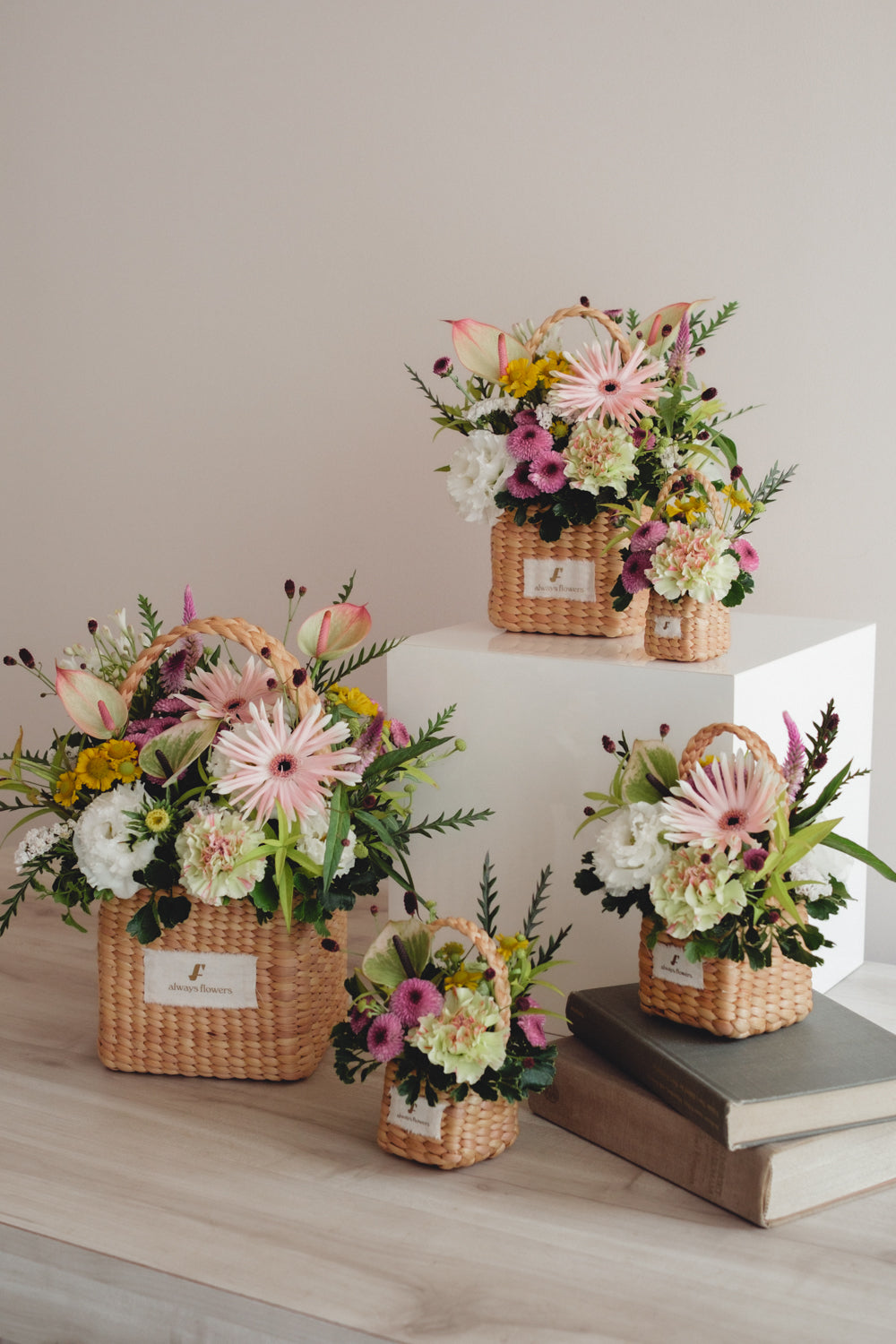 ◆8/19-9/30お届け限定◆Flower BAG No.3/フラワーバッグアレンジ サンリットガーデン/生花