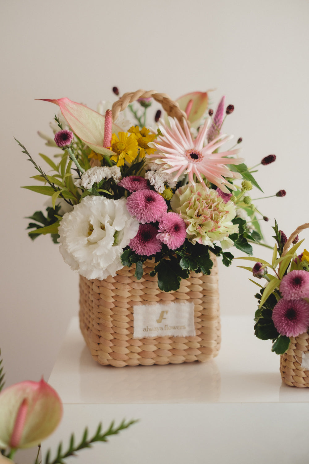 ◆8/19-9/30お届け限定◆Flower BAG No.3/フラワーバッグアレンジ サンリットガーデン/生花