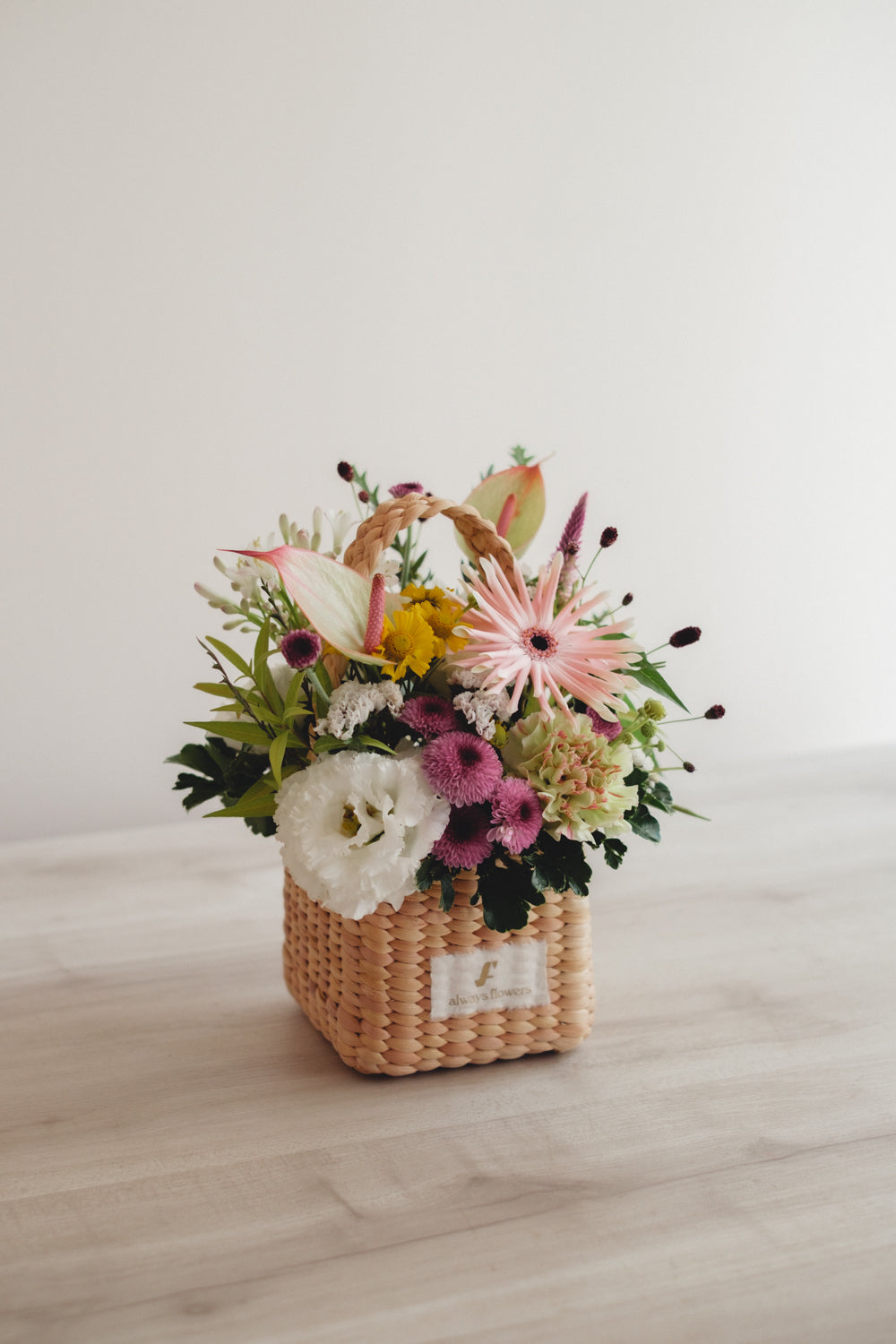 ◆8/19-9/30お届け限定◆Flower BAG No.3/フラワーバッグアレンジ サンリットガーデン/生花