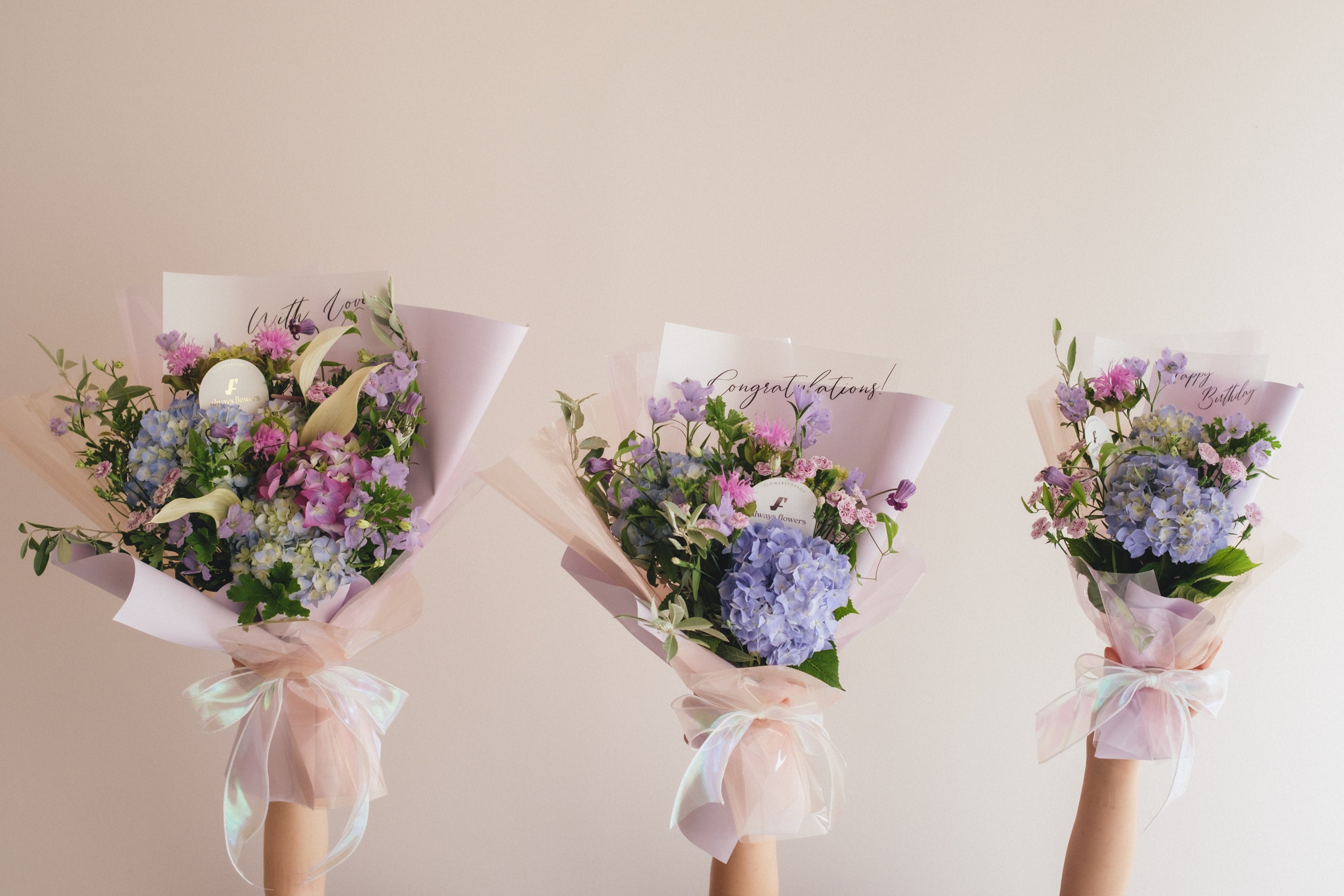 ◆6/2-7/10お届け限定◆Message Bouquet/メッセージブーケ シャボンマジック/生花・花束
