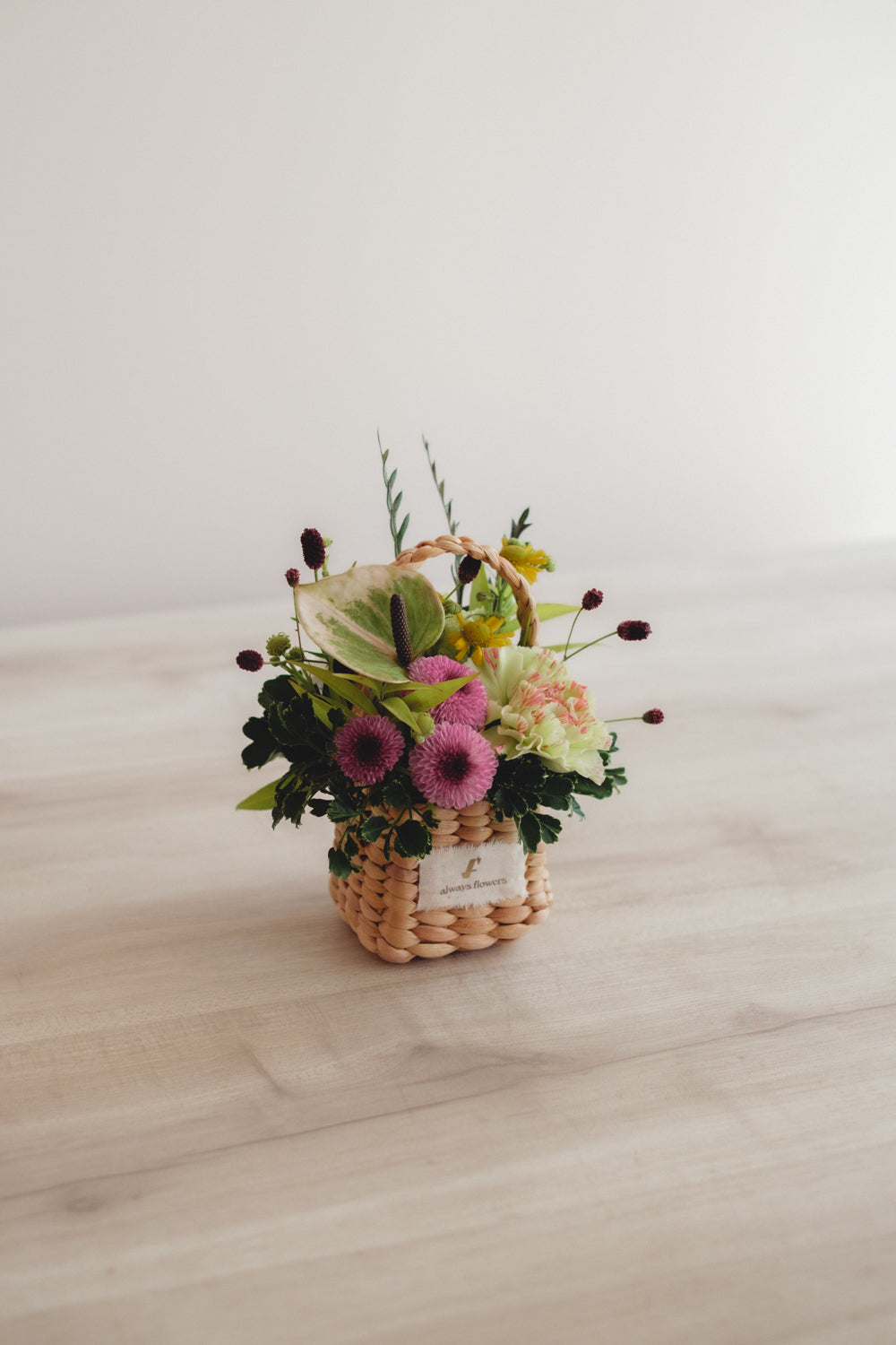 ◆8/19-9/30お届け限定◆Flower BAG No.3/フラワーバッグアレンジ サンリットガーデン/生花