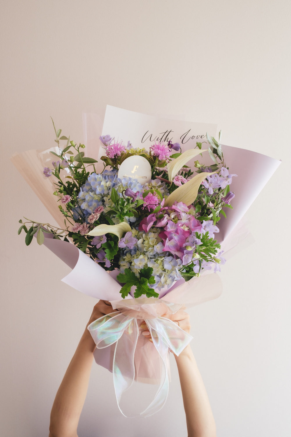 ◆6/2-7/10お届け限定◆Message Bouquet/メッセージブーケ シャボンマジック/生花・花束