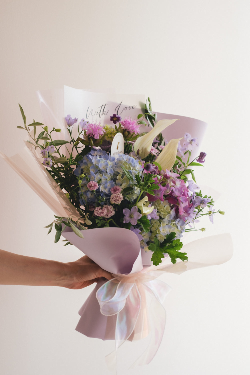 ◆6/2-7/10お届け限定◆Message Bouquet/メッセージブーケ シャボンマジック/生花・花束
