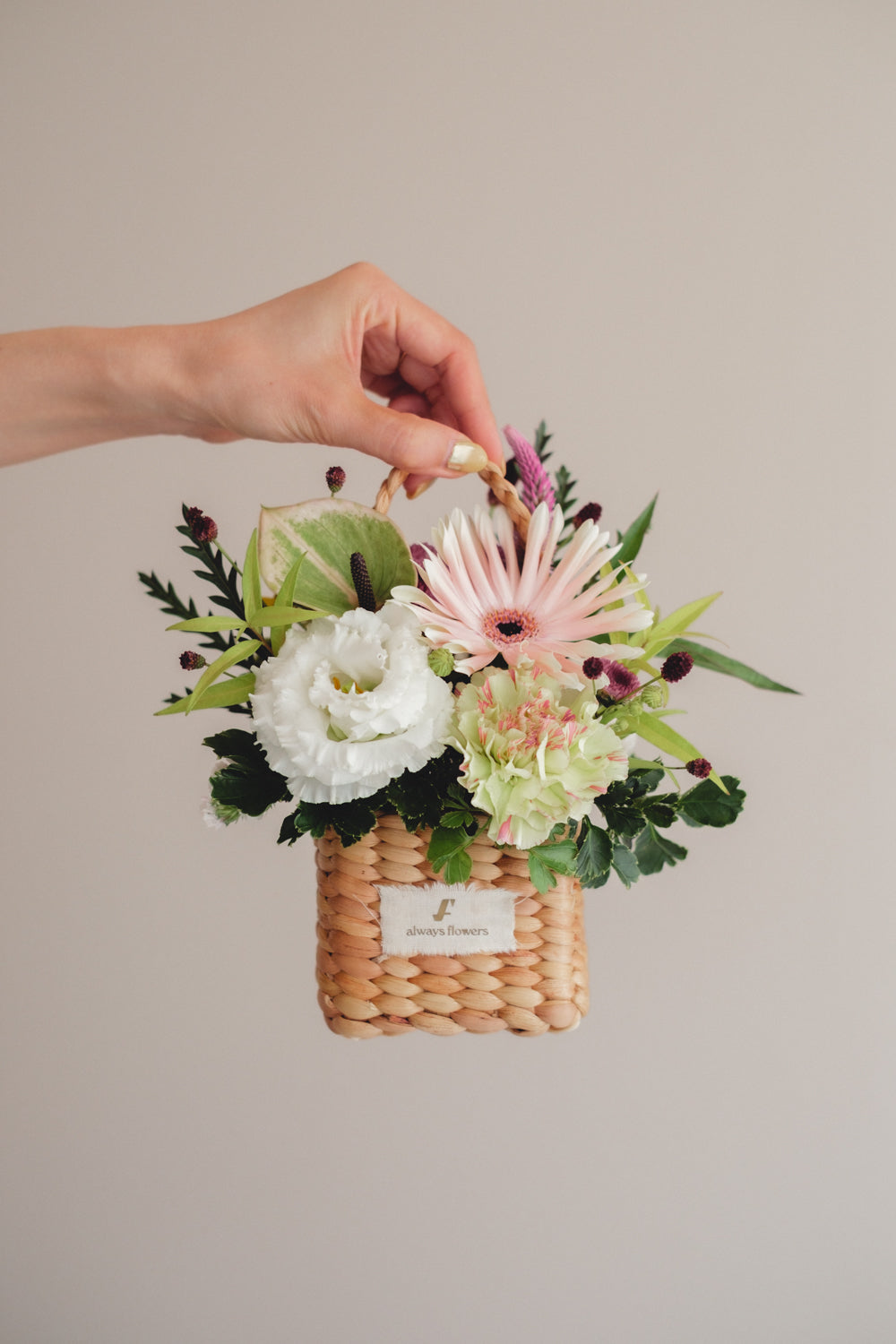◆8/19-9/30お届け限定◆Flower BAG No.3/フラワーバッグアレンジ サンリットガーデン/生花