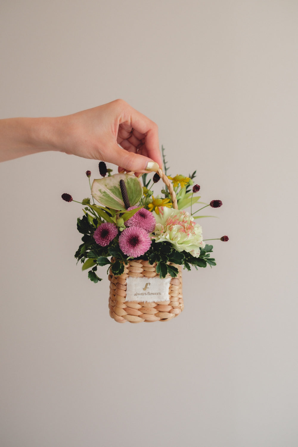 ◆8/19-9/30お届け限定◆Flower BAG No.3/フラワーバッグアレンジ サンリットガーデン/生花