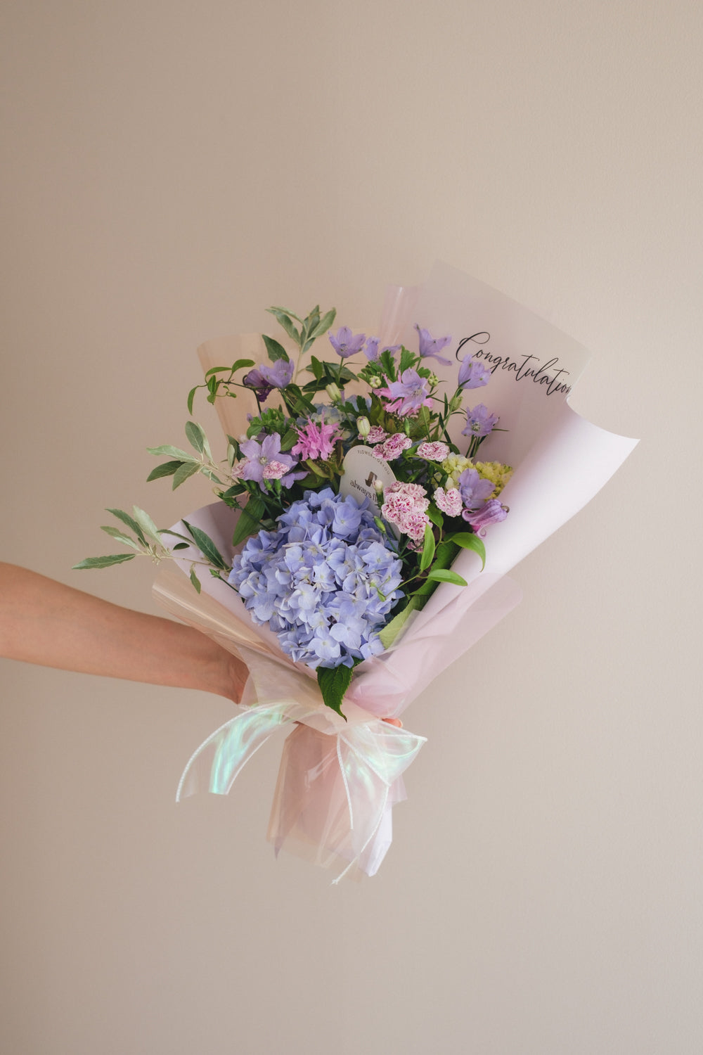 ◆6/2-7/10お届け限定◆Message Bouquet/メッセージブーケ シャボンマジック/生花・花束