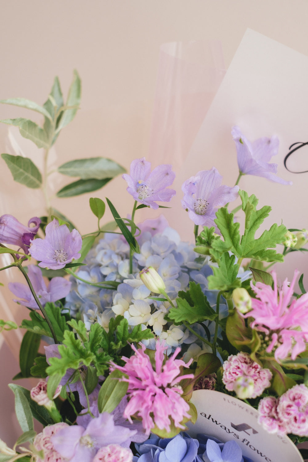 ◆6/2-7/10お届け限定◆Message Bouquet/メッセージブーケ シャボンマジック/生花・花束