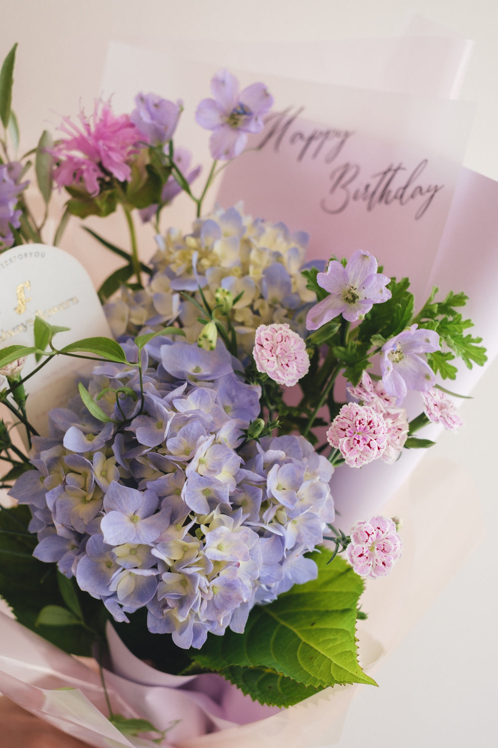 ◆6/2-7/10お届け限定◆Message Bouquet/メッセージブーケ シャボンマジック/生花・花束