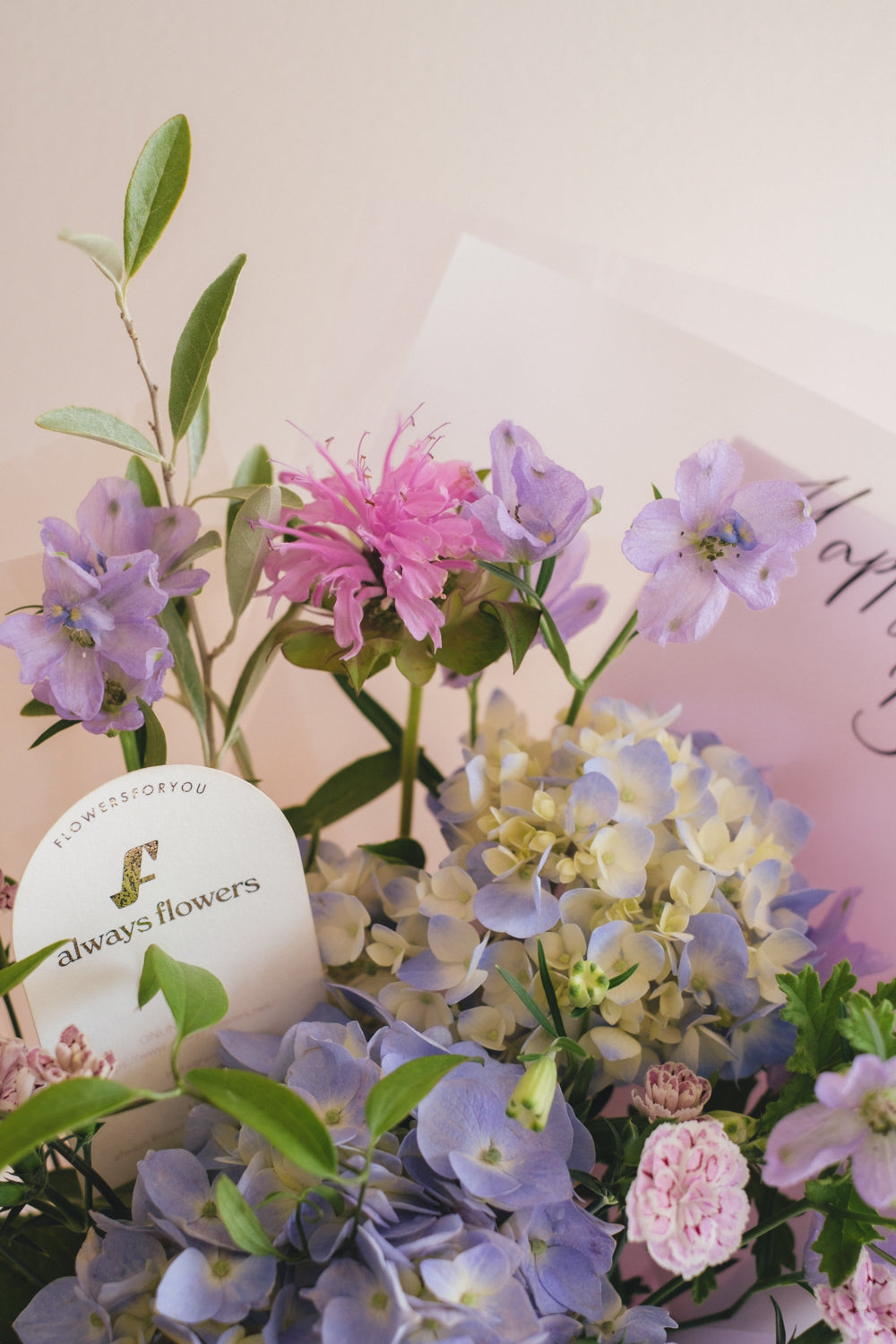 ◆6/2-7/10お届け限定◆Message Bouquet/メッセージブーケ シャボンマジック/生花・花束