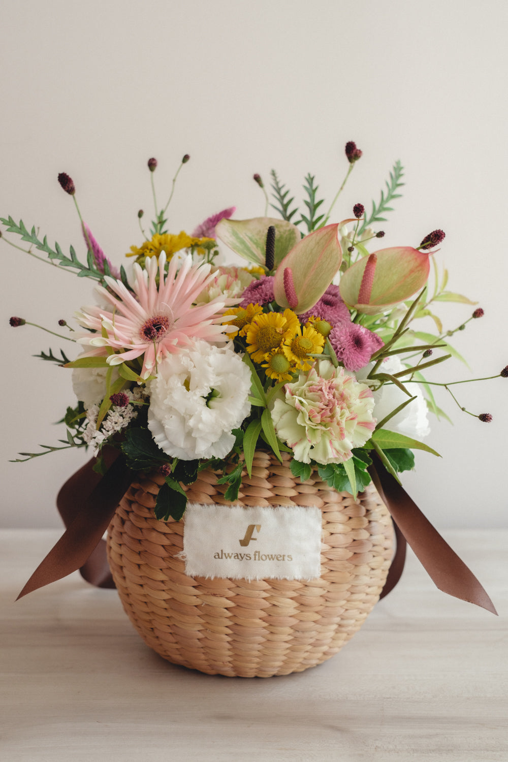 ◆8/19-9/30お届け限定◆Flower BAG No.2/フラワーバッグアレンジ サマーメモリー/生花