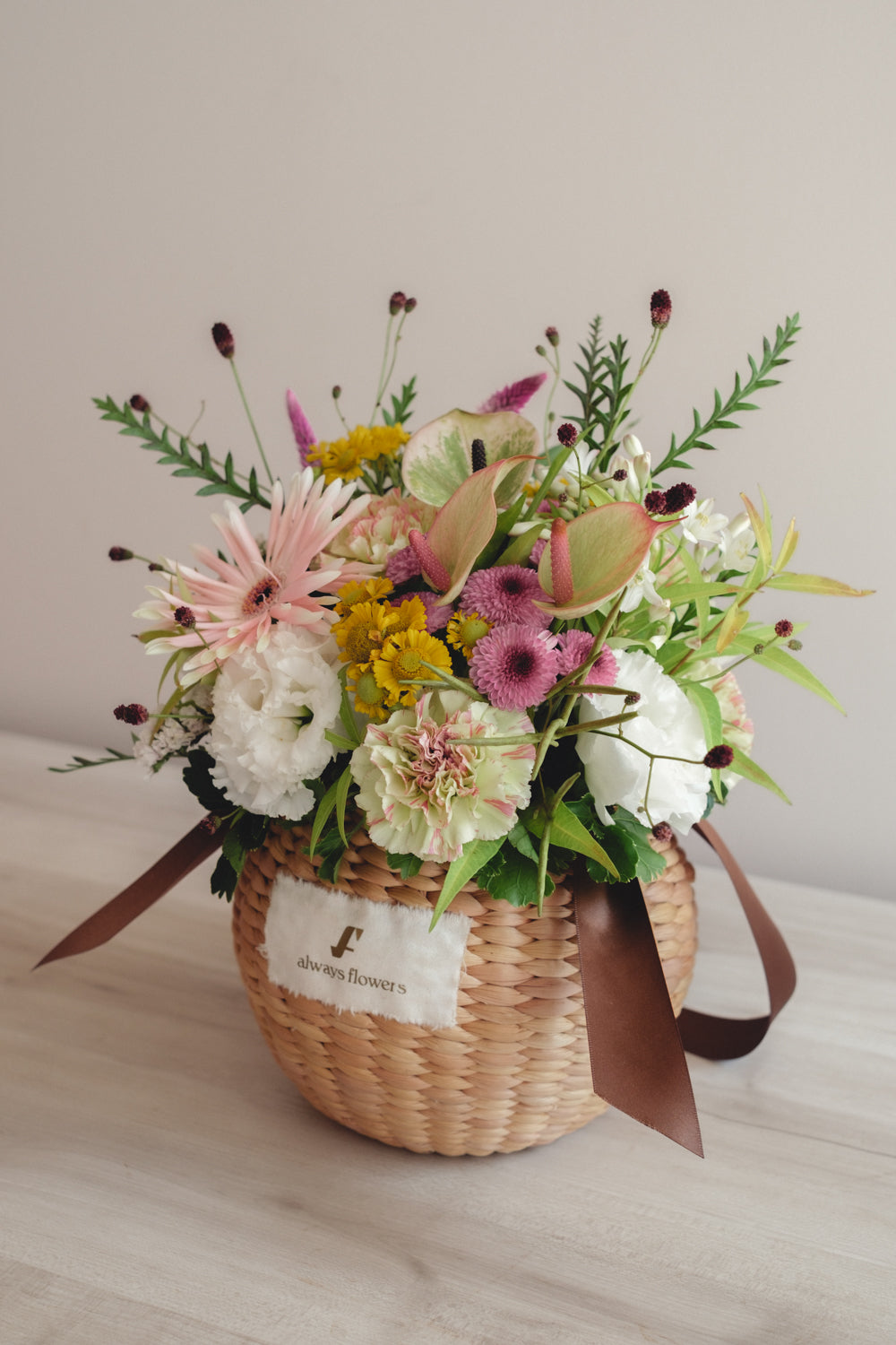◆8/19-9/30お届け限定◆Flower BAG No.2/フラワーバッグアレンジ サマーメモリー/生花
