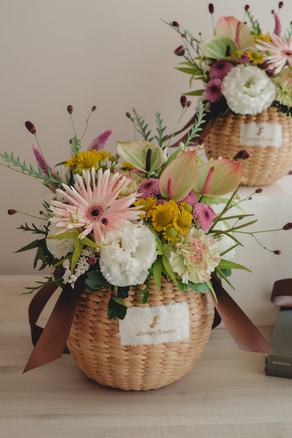 ◆8/19-9/30お届け限定◆Flower BAG No.2/フラワーバッグアレンジ サマーメモリー/生花