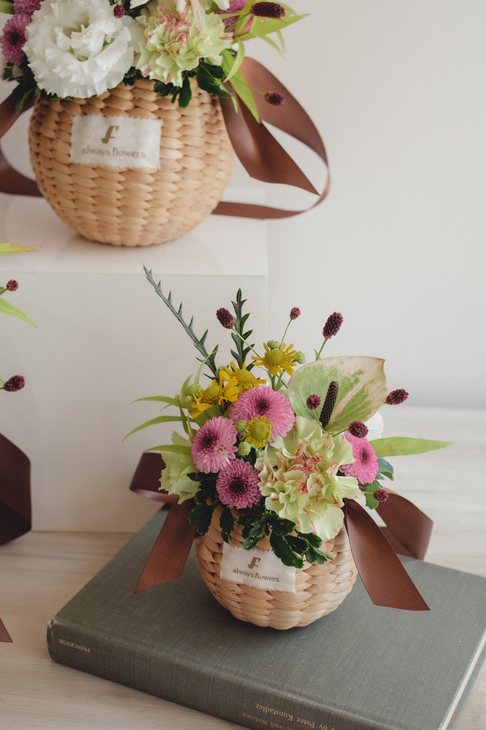 ◆8/19-9/30お届け限定◆Flower BAG No.2/フラワーバッグアレンジ サマーメモリー/生花