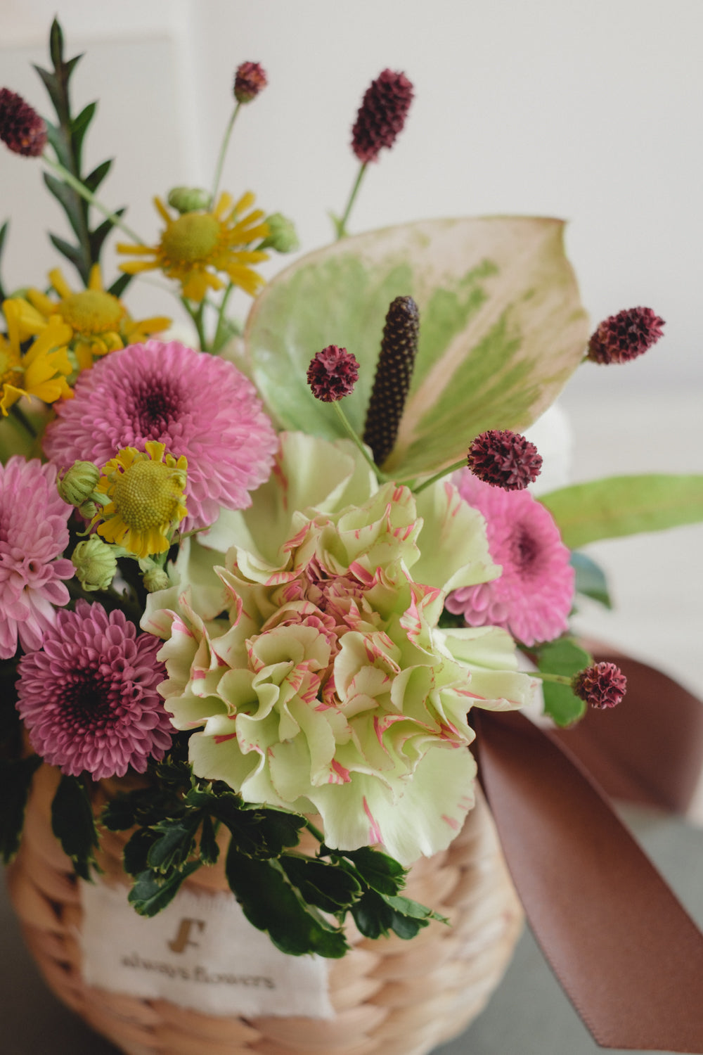 ◆8/19-9/30お届け限定◆Flower BAG No.2/フラワーバッグアレンジ サマーメモリー/生花