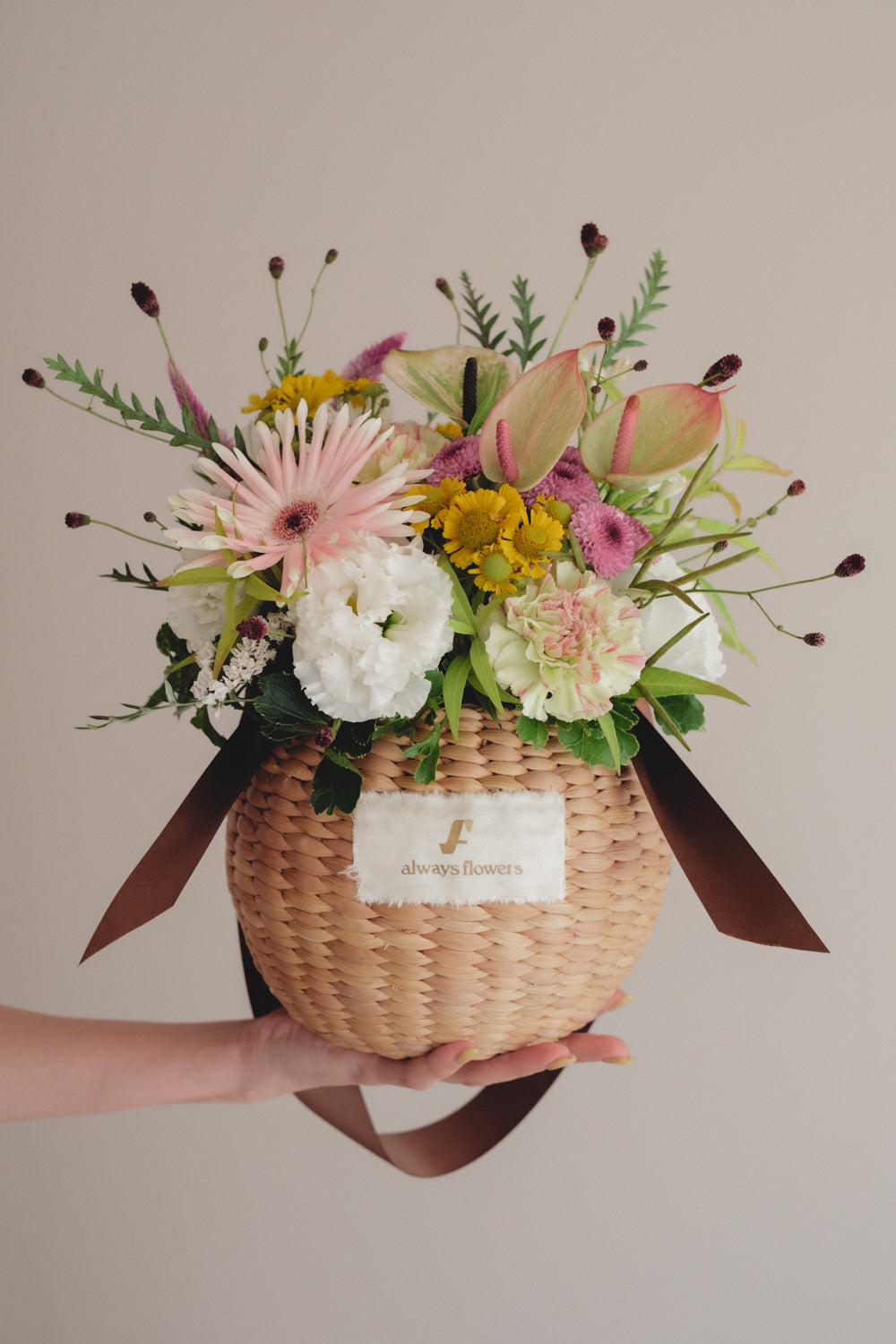 ◆8/19-9/30お届け限定◆Flower BAG No.2/フラワーバッグアレンジ サマーメモリー/生花