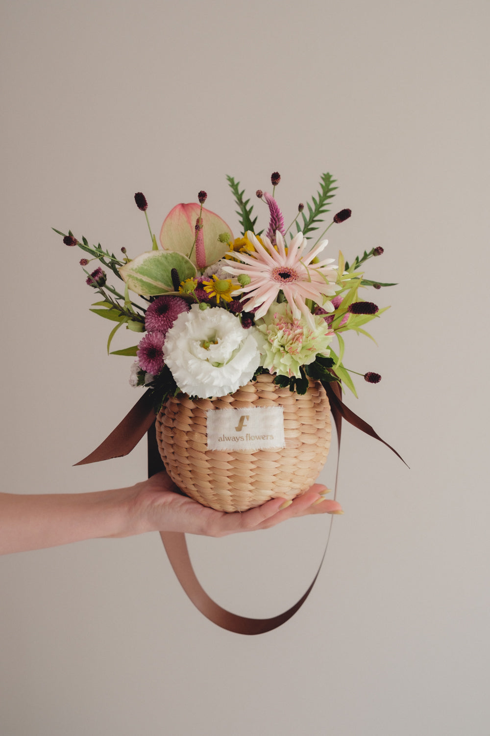 ◆8/19-9/30お届け限定◆Flower BAG No.2/フラワーバッグアレンジ サマーメモリー/生花