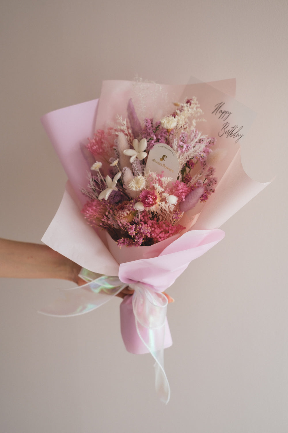 NEW◆Message Bouquet/メッセージブーケ ピンキードロップ/ドライ・プリザーブドフラワー