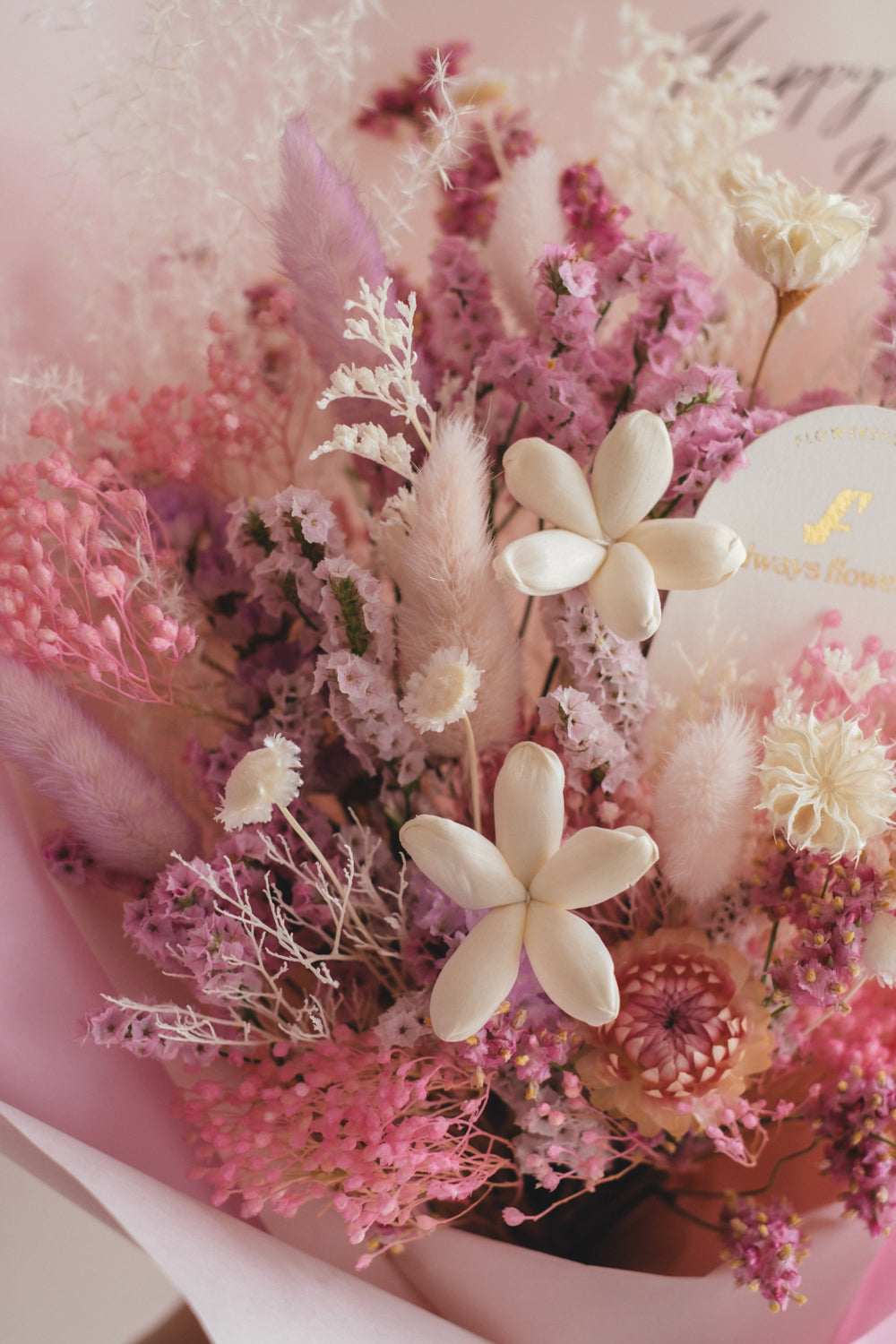 NEW◆Message Bouquet/メッセージブーケ ピンキードロップ/ドライ・プリザーブドフラワー
