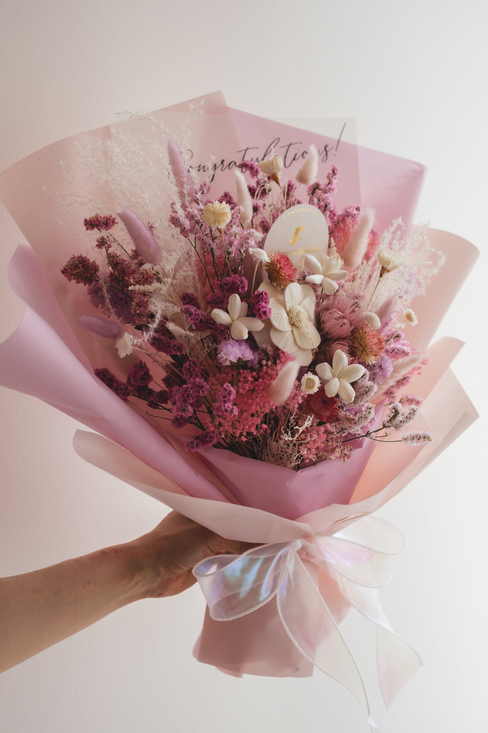 NEW◆Message Bouquet/メッセージブーケ ピンキードロップ/ドライ・プリザーブドフラワー