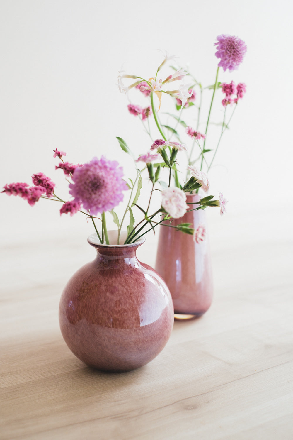 Flower Vase/花器・フラワーベース/FIDRIO Mauve