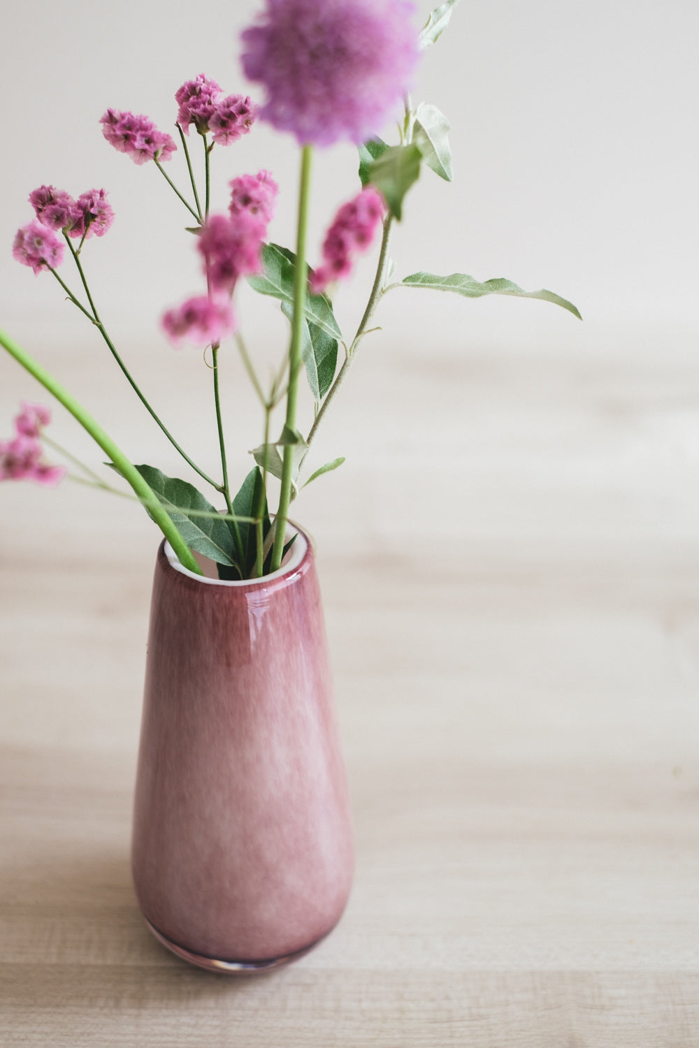 Flower Vase/花器・フラワーベース/FIDRIO Mauve