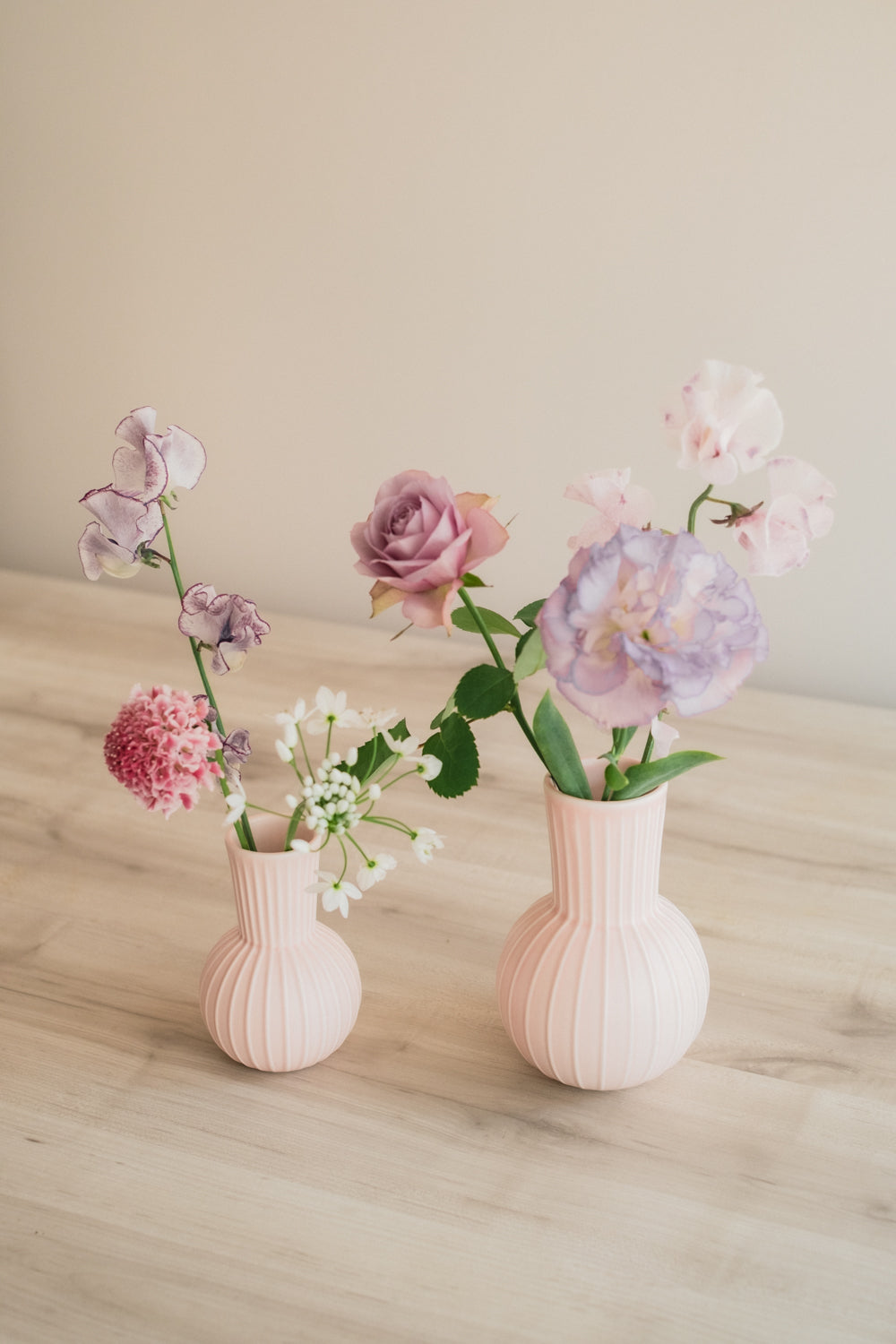 Flower Vase/花器・フラワーベース/ピンクサンゴ