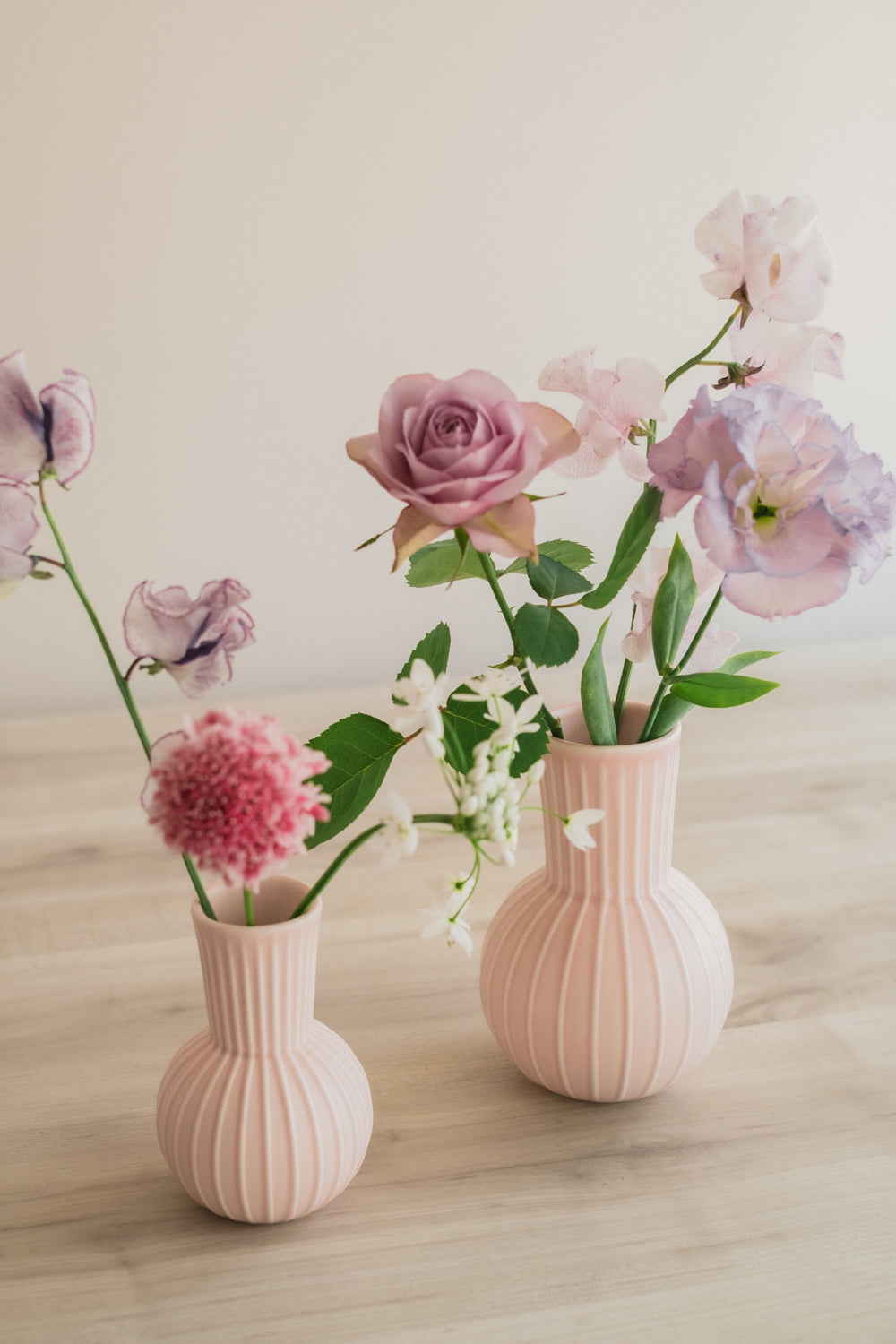 Flower Vase/花器・フラワーベース/ピンクサンゴ