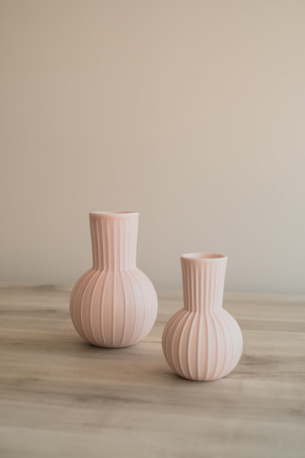 Flower Vase/花器・フラワーベース/ピンクサンゴ