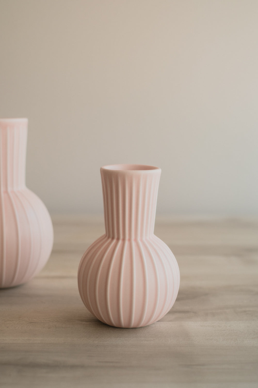 Flower Vase/花器・フラワーベース/ピンクサンゴ