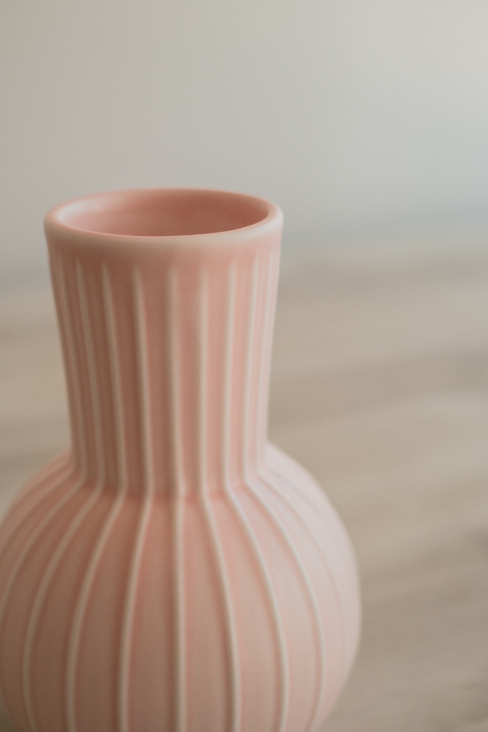Flower Vase/花器・フラワーベース/ピンクサンゴ