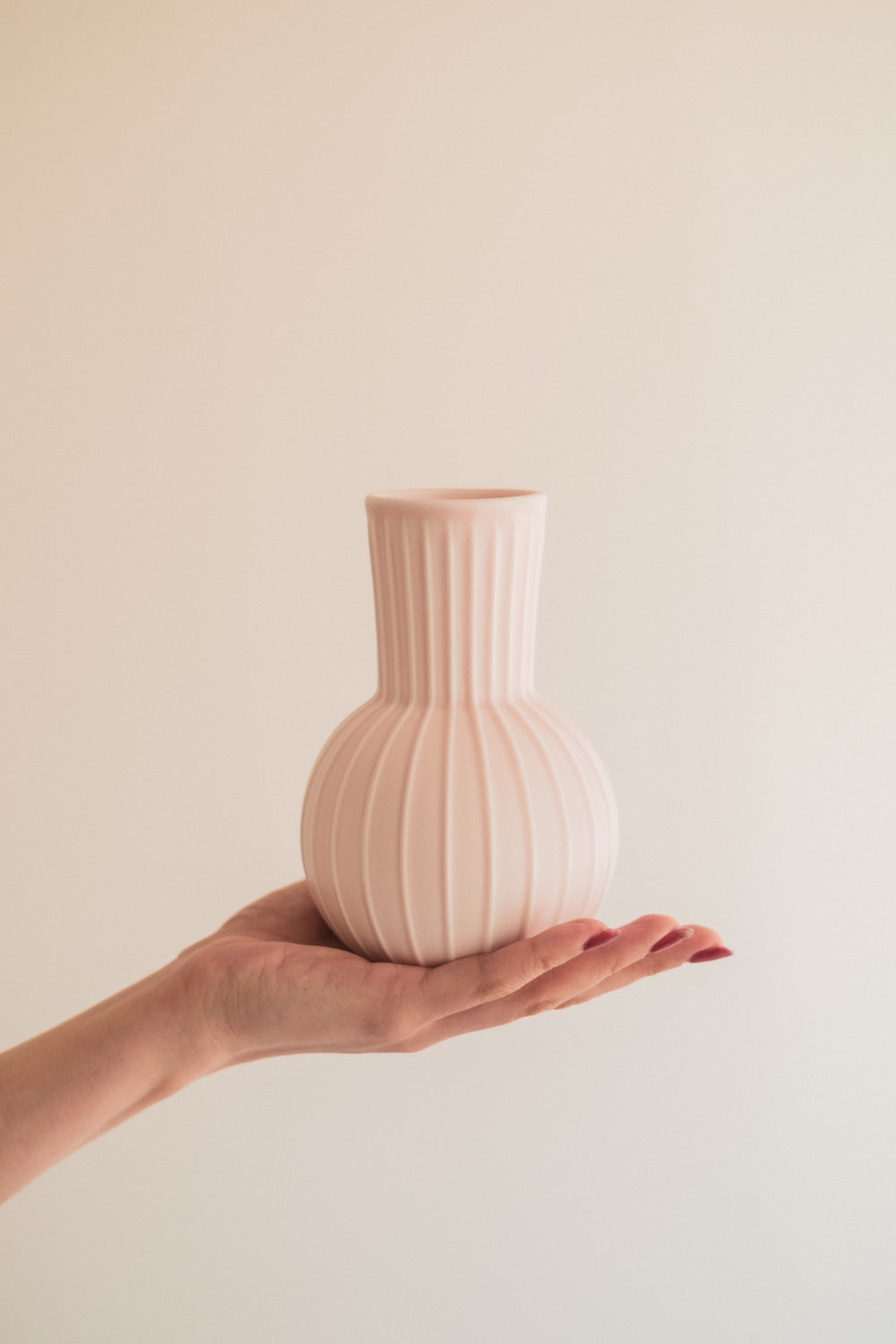 Flower Vase/花器・フラワーベース/ピンクサンゴ