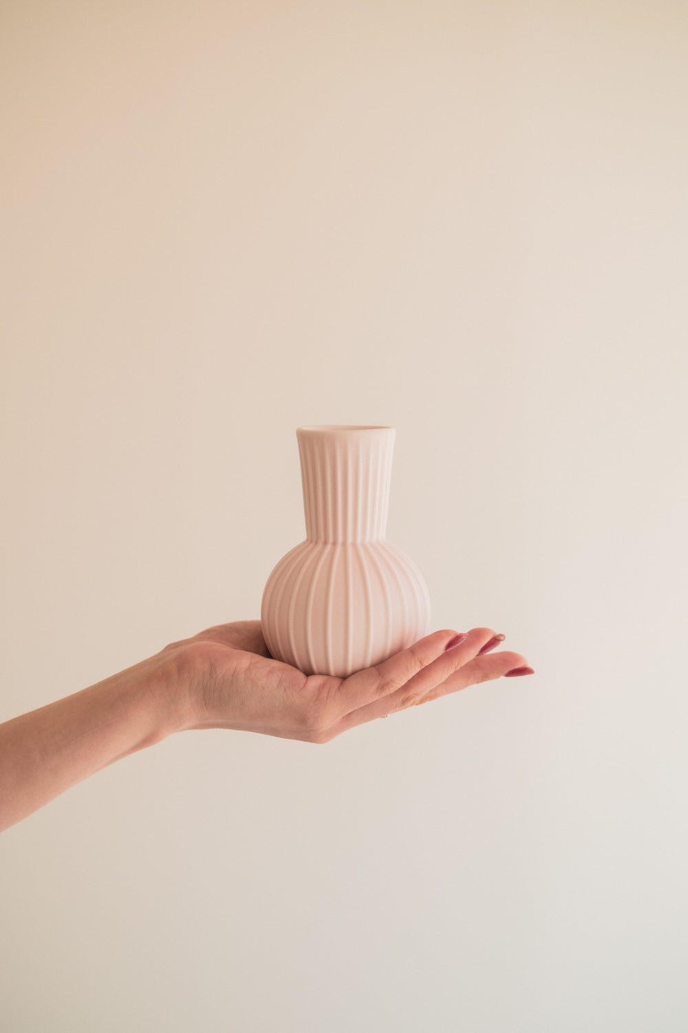 Flower Vase/花器・フラワーベース/ピンクサンゴ