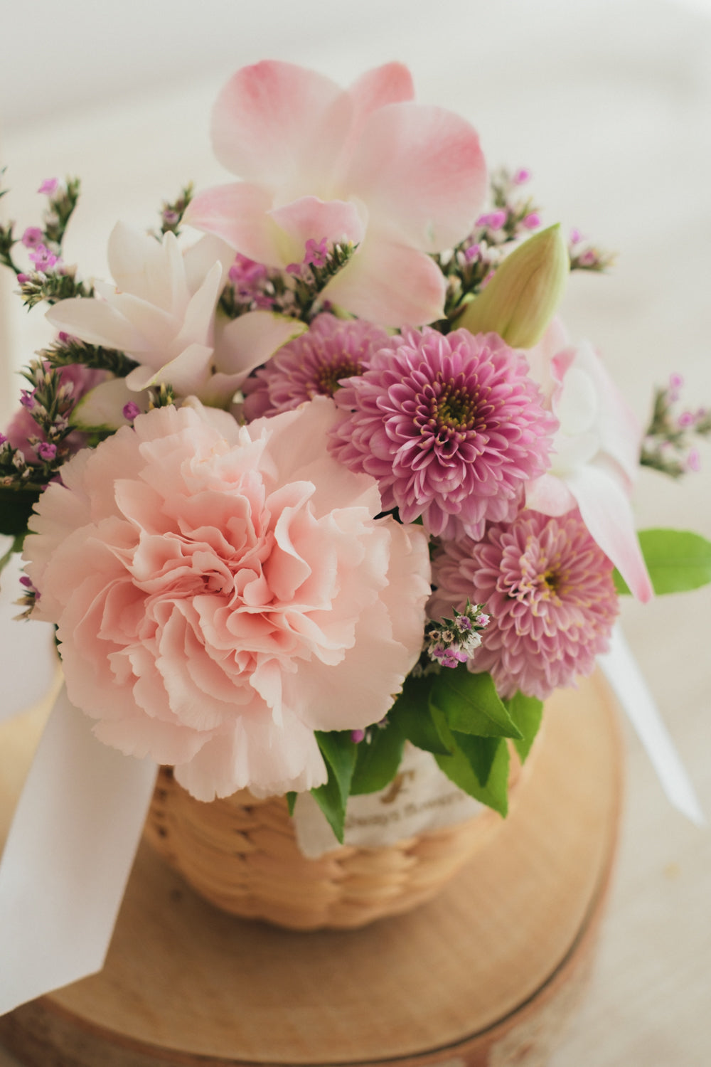 ◆7/14-8/31お届け限定◆Flower BAG No.2/フラワーバッグアレンジ メモワール/生花