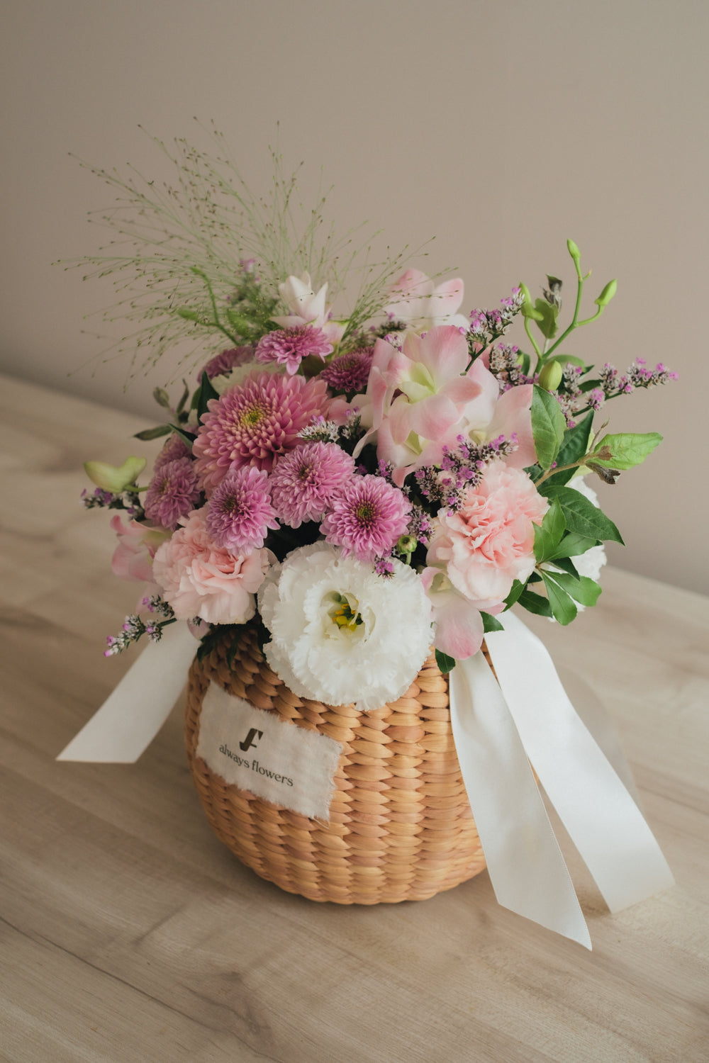 ◆7/14-8/31お届け限定◆Flower BAG No.2/フラワーバッグアレンジ メモワール/生花