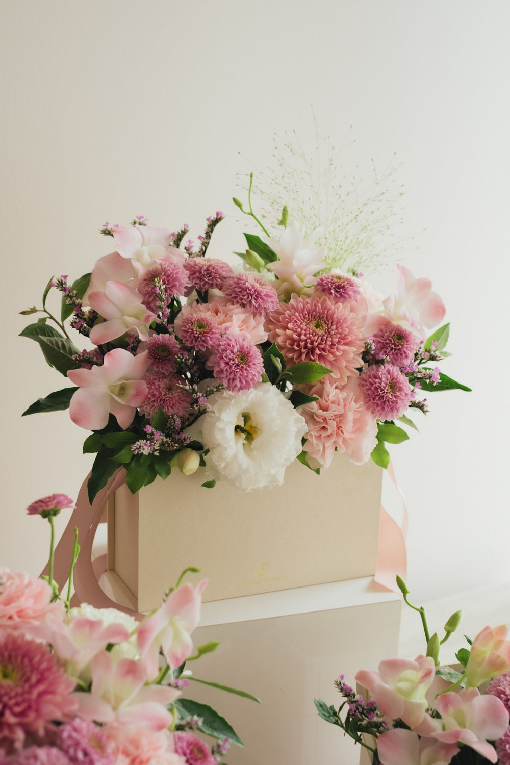 ◆7/14-8/31お届け限定◆Flower BAG No.1/フラワーバッグアレンジ グラティテュード/生花