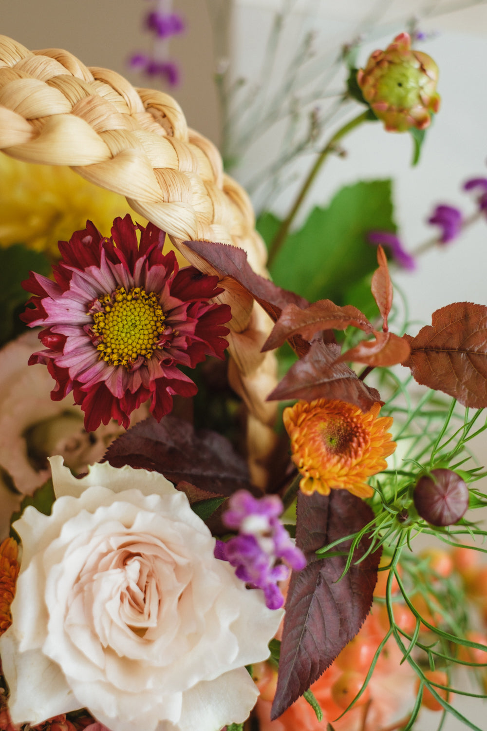◆10/4-11/30お届け限定◆Flower BAG No.3/フラワーバッグアレンジ ダリアチャーム/生花