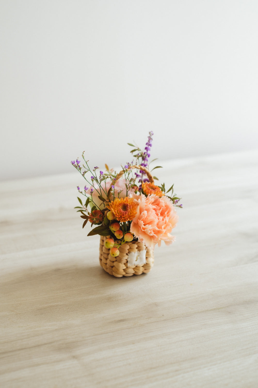 ◆10/4-11/30お届け限定◆Flower BAG No.3/フラワーバッグアレンジ ダリアチャーム/生花